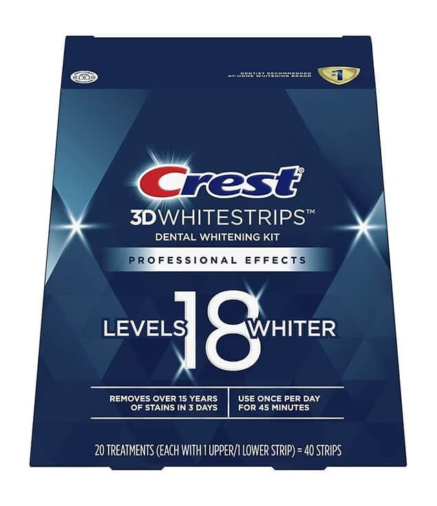 CREST | 3D WHITESTRIPS PROFESSIONAL EFFECTS DENTAL WHITENING KIT 